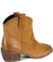 Diba True Outta Town Leather Western Booties