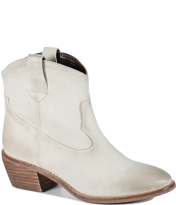 Diba True Outta Town Nubuck Leather Western Booties