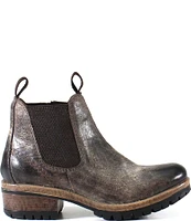 Diba True Say So Distressed Leather Chelsea Booties