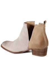 Diba True Stop By Suede Two Tone Western Booties