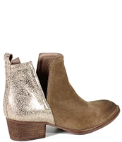 Diba True Stop By Suede Two Tone Western Booties