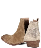 Diba True Stop By Suede Two Tone Western Booties