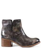 Diba True Walnut Grove Distressed Leather Western Booties