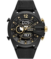 Diesel Mega Chief Analog-Digital Black Nylon and Silicone Watch