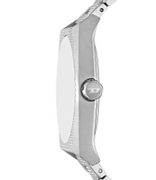 Diesel Men's Scraper Three-Hand Stainless Steel Bracelet Watch