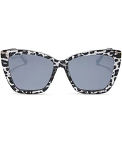 DIFF Eyewear Becky II Tortoise Polarized Cat Eye Sunglasses