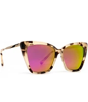 DIFF Eyewear Becky II Tortoise Polarized Cat Eye Sunglasses