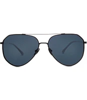 DIFF Eyewear Unisex Polarized Geometric Aviator Sunglasses