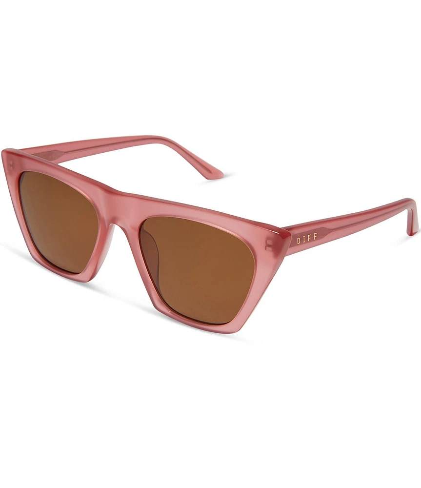 DIFF Eyewear Women's Avril 55mm Cat Eye Sunglasses