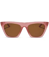 DIFF Eyewear Women's Avril 55mm Cat Eye Sunglasses