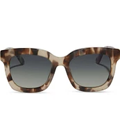 DIFF Eyewear Women's Carson 55mm Square Polarized Sunglasses