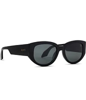 DIFF Eyewear Women's Drew 54mm Oval Polarized Suglasses