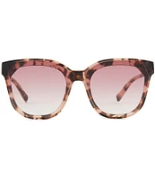 DIFF Eyewear Women's Gia 62mm Tortoise Round Sunglasses