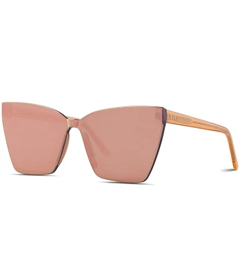 DIFF Eyewear Women's Goldie 145mm Cat Eye Sunglasses