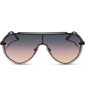 DIFF Eyewear Women's Imani 139mm Shield Sunglasses