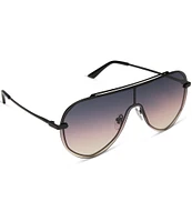 DIFF Eyewear Women's Imani 139mm Shield Sunglasses