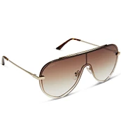 DIFF Eyewear Women's Imani 139mm Shield Sunglasses