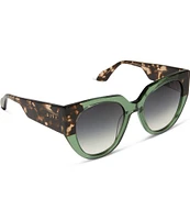 DIFF Eyewear Women's Ivy 52mm Cat Eye Polarized Sunglasses