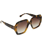 DIFF Eyewear Women's Nola 51mm Square Sunglasses