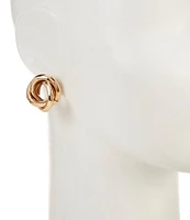 Dillard's Intertwined Metal Knot Stud Earrings