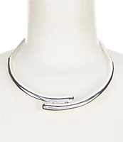 Dillard's Overlap Frontal Collar Necklace