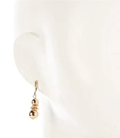 Dillard's Round Bead Double Drop Earrings