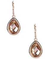 Dillard's Silk Teardrop Stone Drop Earrings