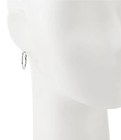 Dillard's Tailored Graduated Hoop Sensitive Earrings