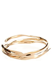 Dillard's Wavy Bangle Bracelet Set