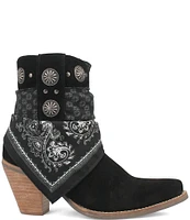 Dingo Bandida Suede Western Booties