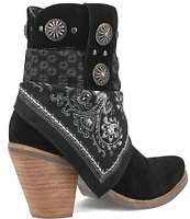 Dingo Bandida Suede Western Booties