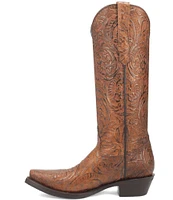 Dingo Bellona Embossed Leather Western Boots