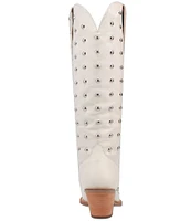 Dingo Broadway Bunny Leather Studded Tall Western Boots