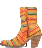 Dingo Chili Pepper Leather Fringe Western Boots