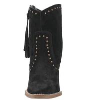 Dingo Classy N Sassy Suede Studded Western Booties