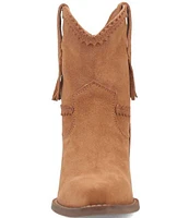 Dingo Fandango Suede Fringe Western Booties