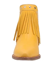 Dingo Fine N Dandy Suede Fringe Booties