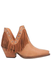 Dingo Fine N Dandy Suede Fringe Booties