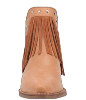 Dingo Fine N Dandy Suede Fringe Booties