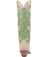 Dingo Goodness Gracious Leather Floral Tall Western Boots