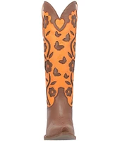 Dingo Goodness Gracious Leather Floral Tall Western Boots