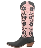 Dingo Goodness Gracious Leather Floral Tall Western Boots