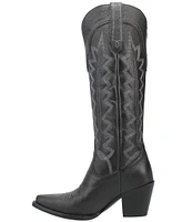 Dingo High Cotton Leather Tall Western Boots