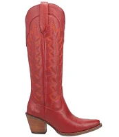 Dingo High Cotton Leather Tall Western Boots