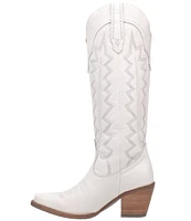 Dingo High Cotton Leather Tall Western Boots