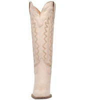 Dingo High Cotton Leather Tall Western Boots