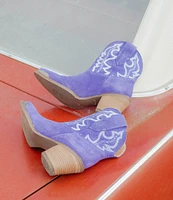 Dingo Joyride Suede Western Booties