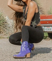 Dingo Joyride Suede Western Booties