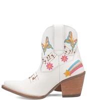 Dingo Melody Leather Embroidered Western Booties