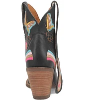 Dingo Melody Leather Embroidered Western Booties